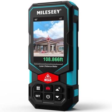 Imagem de Medidor de distância a laser MileSeey 100m com câmera Pointfinder