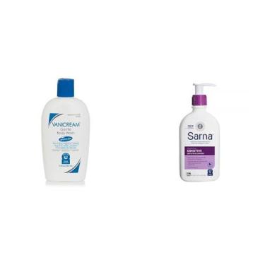 Imagem de Pacote de sabonete líquido e loção anti-coceira Vanicream 355ml