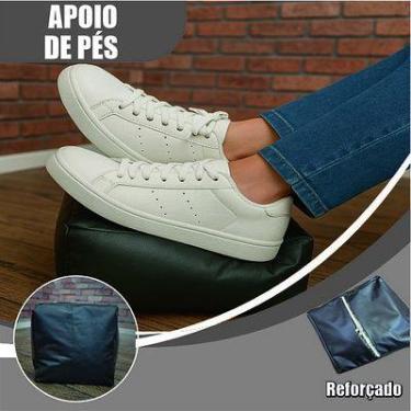 Imagem de Apoio Pés Conforto Espuma Ergonômico Almofadão Reforçado Macio Compact