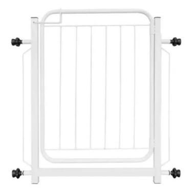 Imagem de Portão Grade Pet Para Cachorro Bebês Extensor De 78 A 82 Cm - Jaddi Mó