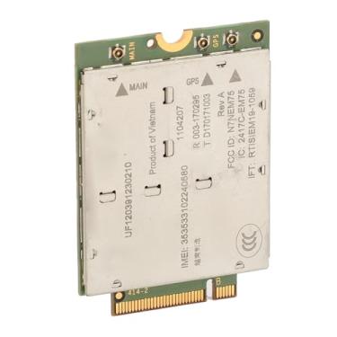 Imagem de Cartão EM7565, módulo EM7565 1104207 4G para laptops com interface NGFF M2, roteador 4G, placa de rede PCI Express M.2 Cat 12 de alta velocidade 4G LTE, 24 bandas LTE