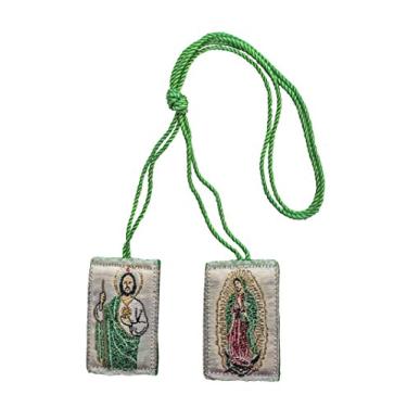 Imagem de Escapulario - Virgen de Guadalupe con San Judas Tadeo - Santos de Mexico Original Blessing of St Jude