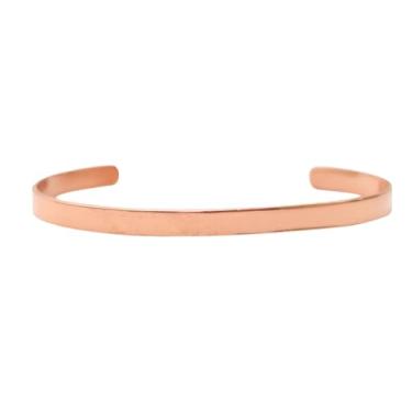 Imagem de Pulseira de Cobre Puro Unissex Ayurveda – Terapêutica, Antiestresse e Estilo Natural – Ajustável para Homens e Mulheres