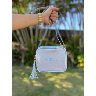Imagem de Bolsa transversal pequena feminina - ATELIER DOS BORDADOS 