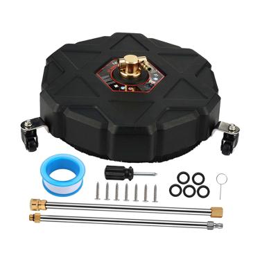 Imagem de Generic Limpador de Superfícies com Lavadora de Alta Pressão de 13" E Plugue Rápido de 1/4" para Pátio, Deck E Calçada