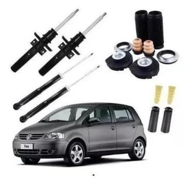 Imagem de 4 Amortecedor+ Kit Suspensão Fox 2009 - Millenium