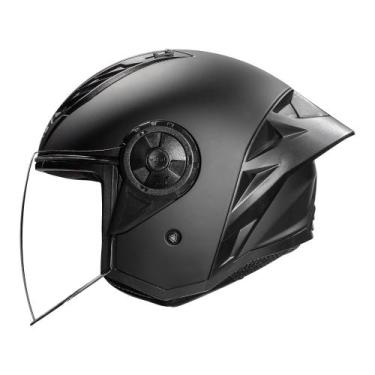 Imagem de Capacete Ls2 Airflow II OF616 S Monocolor Preto Fosco, 60