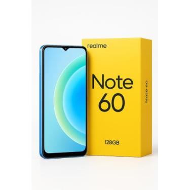 Imagem de Smartphone Realme Note 60 4GB RAM 128GB Azul - Dual SIM, Tela 6.74", A