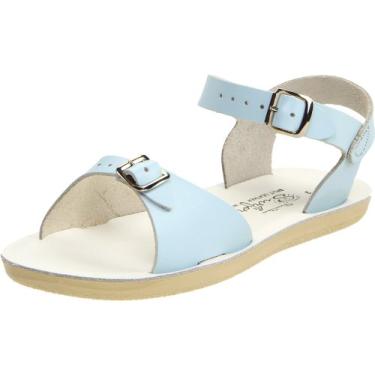 Imagem de Salt Water Sandals Sandália de surfista da Hoy Shoe (bebê/criança pequena/criança grande), Azul claro, 21