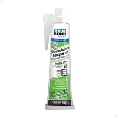 Imagem de Silicone Bisnaga 50Gr Acetico Construção Transparente TekBond