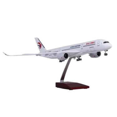 Imagem de 47CM Airbus A320 NEO LED Luz Modelo De Avião De Brinquedo Em Escala 18