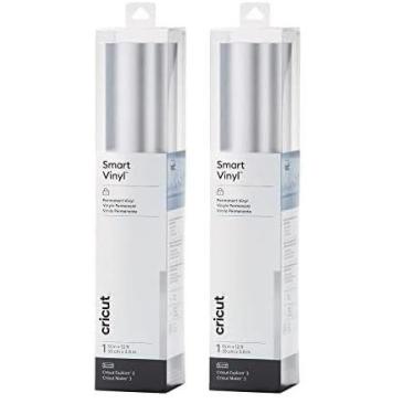 Imagem de Rolo de vinil Cricut Smart Permanent Matte Metallic Silver 12 pés
