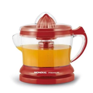 Imagem de Espremedor de Sucos Mondial Premium E23 Vermelho 127V, 110V, VERMELHO