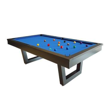 Imagem de Mesa de Sinuca/Bilhar - 2,34x1,34 - Nelson Bilhares, Azul royal