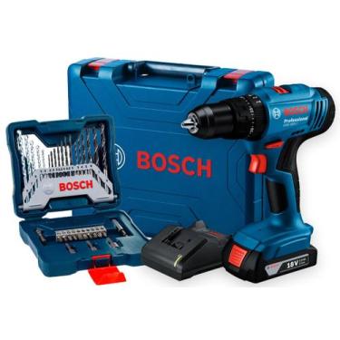 Imagem de Furadeira Parafusa. Impacto 18v Gsb 183-li Bosch Maleta Kit