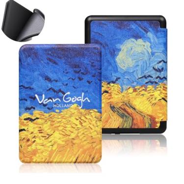 Imagem de GUKSRASO Capa para 6" Kindle Paperwhite 5º/6º/7º (2012-2015 Modelo: EY21/DP75SDI) - Material TPU Macio com Função de Hibernação/Ativação Automática Inteligente