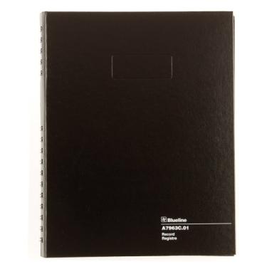 Imagem de Blueline AccountPro Record Book, preto, 26 x 19,5 cm, 300 páginas (A7963C.01)