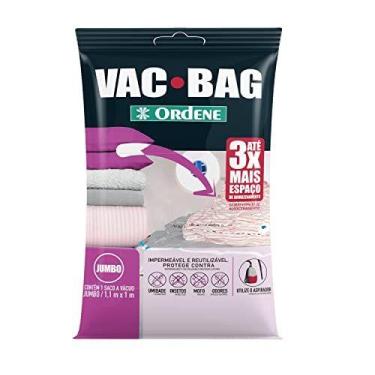 Imagem de Saco Para Armazenagem Vac Bag Jumbo A Vacuo 110X100 - ORDENE