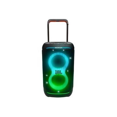 Imagem de Caixa de Som Bluetooth JBL Party Box 520 BR Preta, Resistente à Respingos IPX4, Show de Luzes Futurista