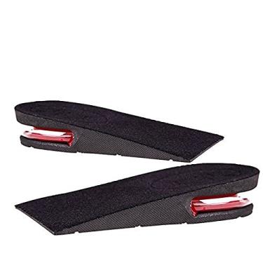 Imagem de Kalevel Palmilha unissex com aumento de altura de 3 cm Palmilhas ajustáveis respiráveis e ajustáveis Palmilhas invisíveis para aumento de altura, palmilha de elevador, palmilha para homens e mulheres