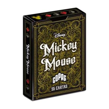 Imagem de Jogo de Cartas Baralho Mickey Mouse com 55 cartas Ilustradas Copag