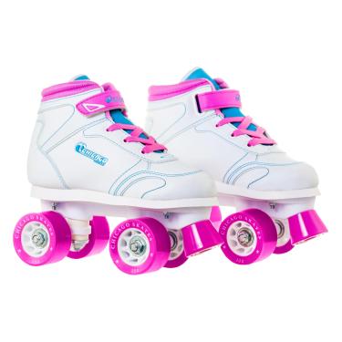 Imagem de Skate Chicago Skates para meninas tamanho 3 (CRS10003), branco