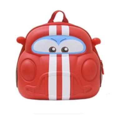Imagem de Supercute Mochila Carro Vermelho Tam 28x25x12cm