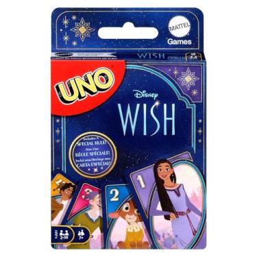 Imagem de Jogo De Cartas UNO Disney Wish 112 cartas HRF41 - Mattel