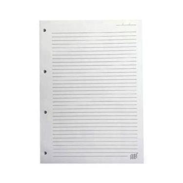 Imagem de Refil pautado fichário 96 folhas A4 branco Yes