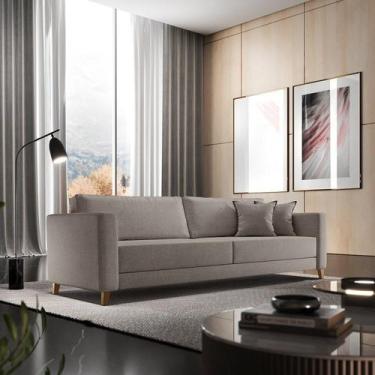 Imagem de Sofá 3 Lugares Milão Linho 1,90M - Encantare