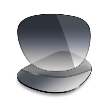 Imagem de Mryok Lentes de substituição para óculos de sol Ray-Ban Erika RB4171 54 mm, HD Polarized, proteção UV, resistente a impactos, ajuste perfeito, Gradiente cinza, One Size