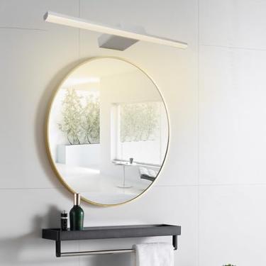 Imagem de Luz de espelho LED banheiro moderno lâmpada de parede metal à prova d'água luz de maquiagem iluminação de imagem iluminação de parede para banheiro sala de estar quarto armário de banheiro (luz quente