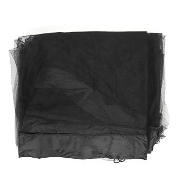 Imagem de Capa de rede mosquiteira para guarda-chuva de pátio, rede mosquiteira de guarda-chuva externa com abertura de zíper, dossel ao ar livre, barraca de acampamento, tela de insetos, ultraleve, design dobr