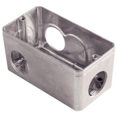 Imagem de Condulete Múltiplo Flexor 3-4 Tramontina Tipo L Sem Tampa Tramontina