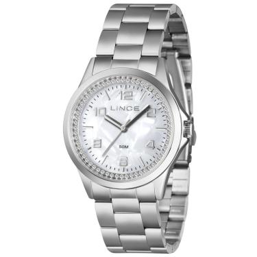 Imagem de Relógio Lince Feminino Ref: Lrmj179l38 B2sx Casual Prateado