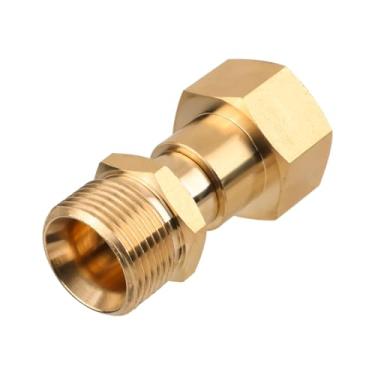 Imagem de Conector de lavadora de pressão de conexão rápida, macho M22-14 mm Lavadora de pressão de conexão rápida Adaptador de lavadora de pressão para lavadora de energia Bomba de mangueira de água
