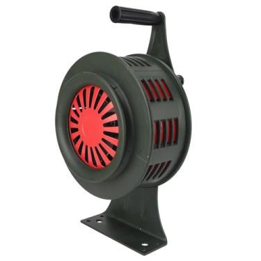 Imagem de Sirene Com Manivela Manual, Buzina, 125db, Alto Volume Ajustável, à Prova d'água, Liga de Alumínio, Manual, Alarme Sonoro para Emergência (Verde)