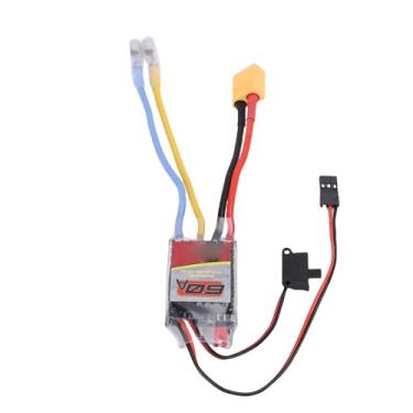 Imagem de RiToEasysports Controlador de Velocidade Elétrico RC ESC Escovado 60A Com Plugue XT60 para Motores 380 390 540 550, ESC de Alto Desempenho para Carros RC Em Escala 1/10 1/12 Buggy Truck Crawler