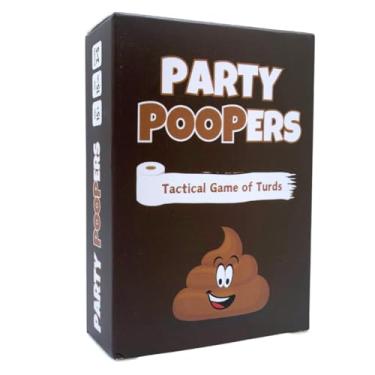 Imagem de Party Poopers - Poop Emoji Card Game - Easy to Play - Silly Game for Teens and Adults - 2-5 Players