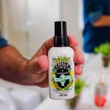 Imagem de Odorizador Sanitário Spray Lemongrass Coala No2 60ml - CAPIM LIMÃO BLOQUEADOR DE ODORES SANITÁRIO COALA