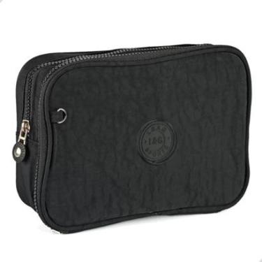 Imagem de Estojo Escolar Jumbo Box Bolsinha Organizadora Grande Porta Canetas Lapis Coloridos-Unissex