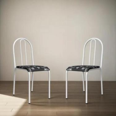 Imagem de Kit 2 Cadeiras de Jantar Varanda Cozinha Sala de Estar Epoxi 544.arc -