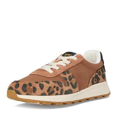 Imagem de TOMS Tênis feminino Trvl Lite retrô com cadarço casual - Off White, Leopardo de açúcar mascavo, 38