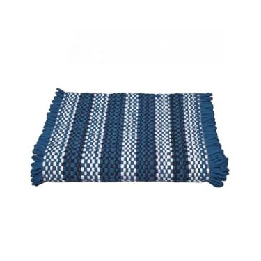 Imagem de Jogo de Tapete Cozinha Kit 3 Peças 2 Tapetes 1 Passadeira(Náutico)