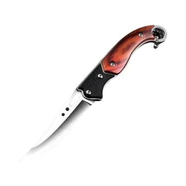 Imagem de Canivete Dobrável De Metal Portátil Para Sobrevivência Ao Ar Livre, Fe