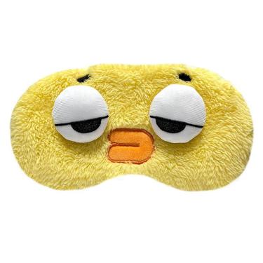 Imagem de Máscara Sleep Eye Mask Plush Duckling Anime Super Soft Eye Cover