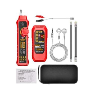 Imagem de Analisador De Cabo De Rede RJ45 RJ11 ANENG M469A, Testador De Fios Tel