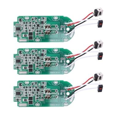 Imagem de Placa de bateria de íon de lítio 3X 21,6V placa PCB placa de circuito de substituição para aspirador de pó, compatível com Dyson V8 (3 peças (500 ml))