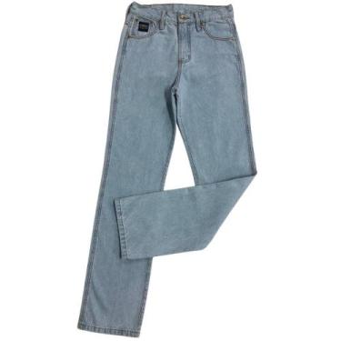 Imagem de Calça Jeans Masculina Country King Farm  Blue King Delavê, Azul claro,