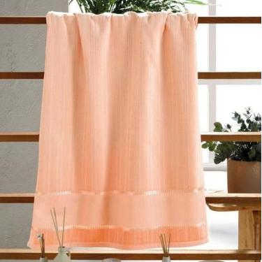 Imagem de Toalha Banho Velour Para Bordar Bella - Dohler, 7449 Pêssego